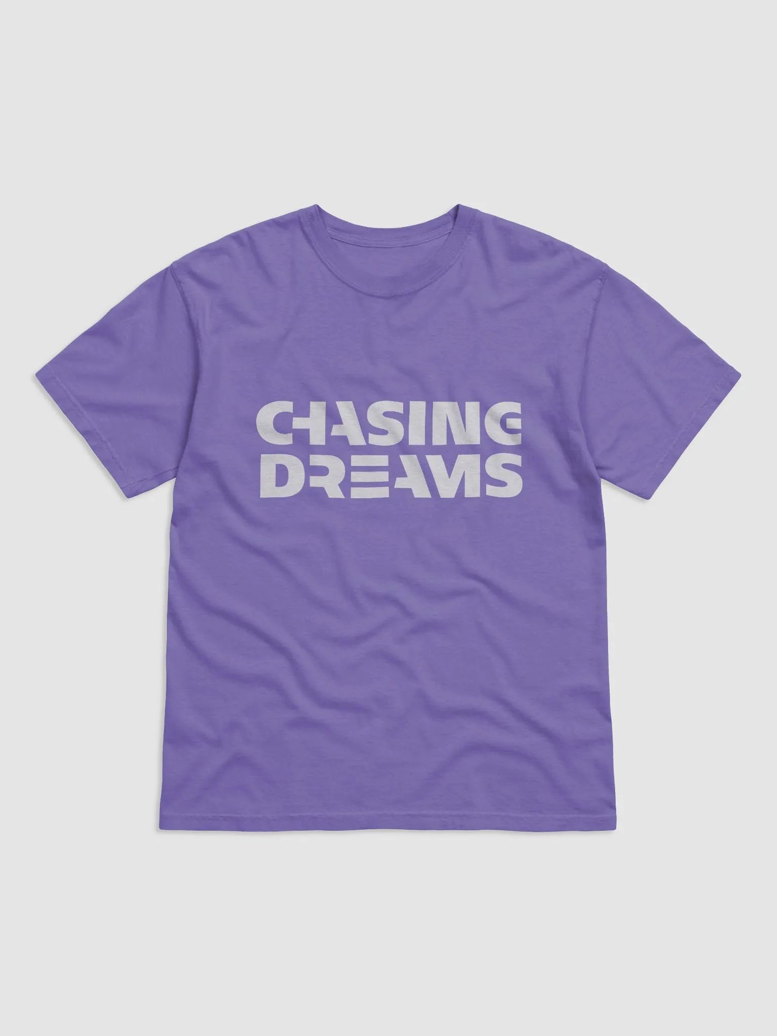 Chasing Dreams Comfort Tee (white logo) product image (97)