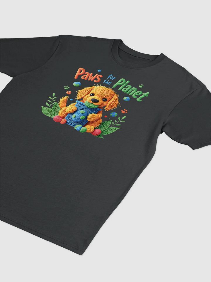 Paws for the Planet - Cute Eco-Friendly Dog Earth Day T-Shirt product image (8)