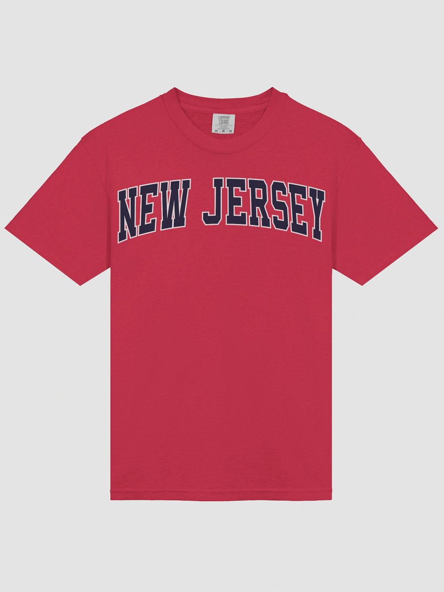 New Jersey Vintage Stylish Unisex Garment-Dyed T-shirt product image (4)