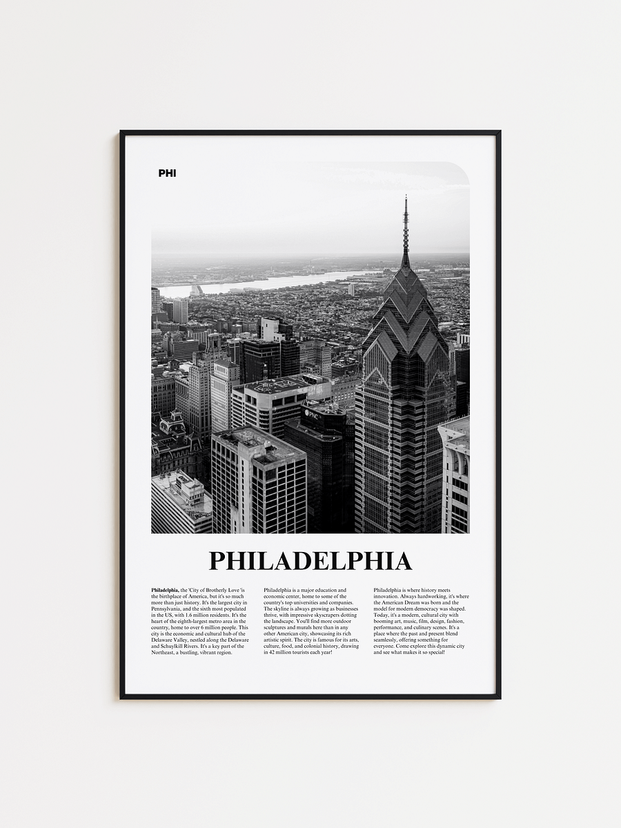 Philadelphia 01 Newspaper Poster product image (1)