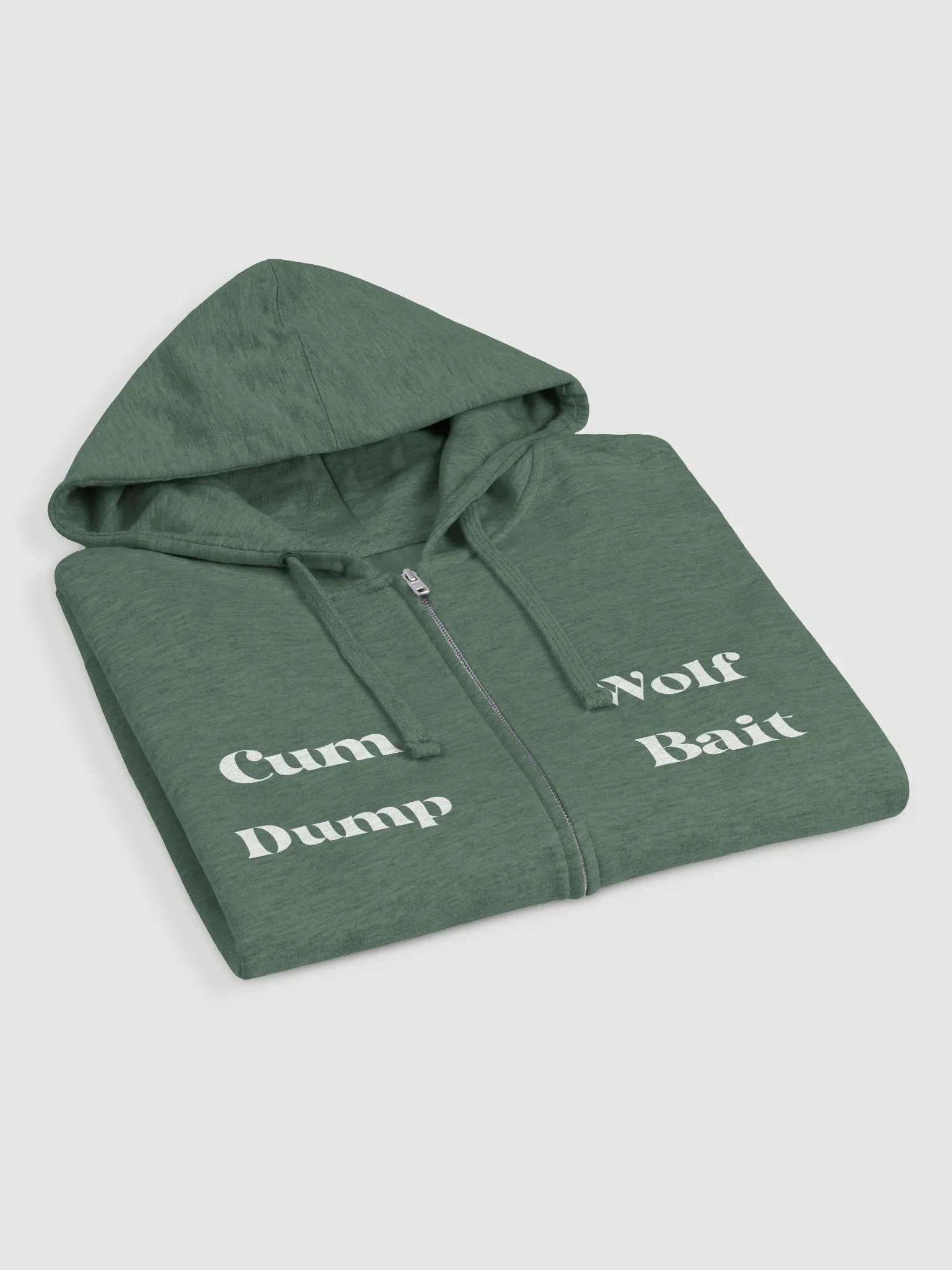 Wolf Bait Zipped Hoody (NSFW) product image (12)