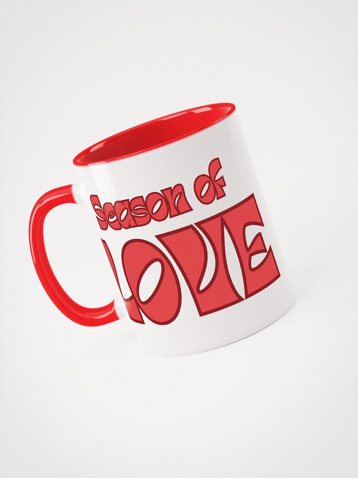A RED HEART / BICOLOR MUG product image (2)