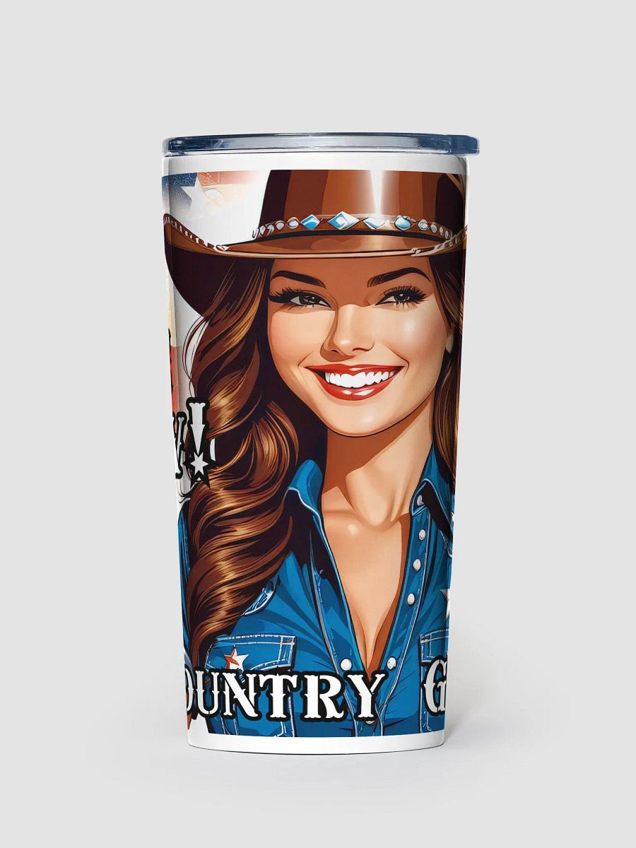 Country Girl 20 oz Stainless Steel Tumbler product image (1)