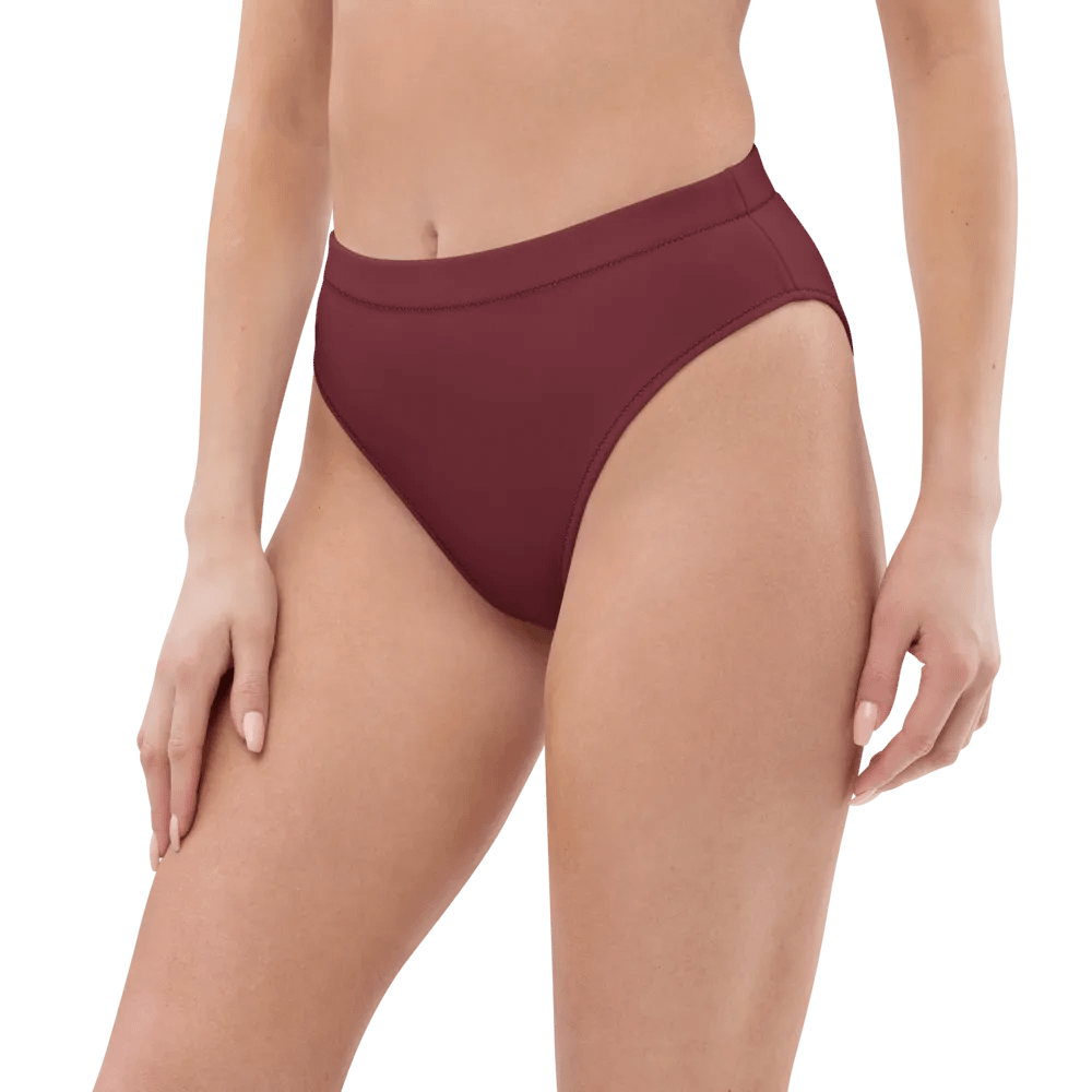 Chocolate Eco-Green High Waisted Bikini Bottom product image (2)