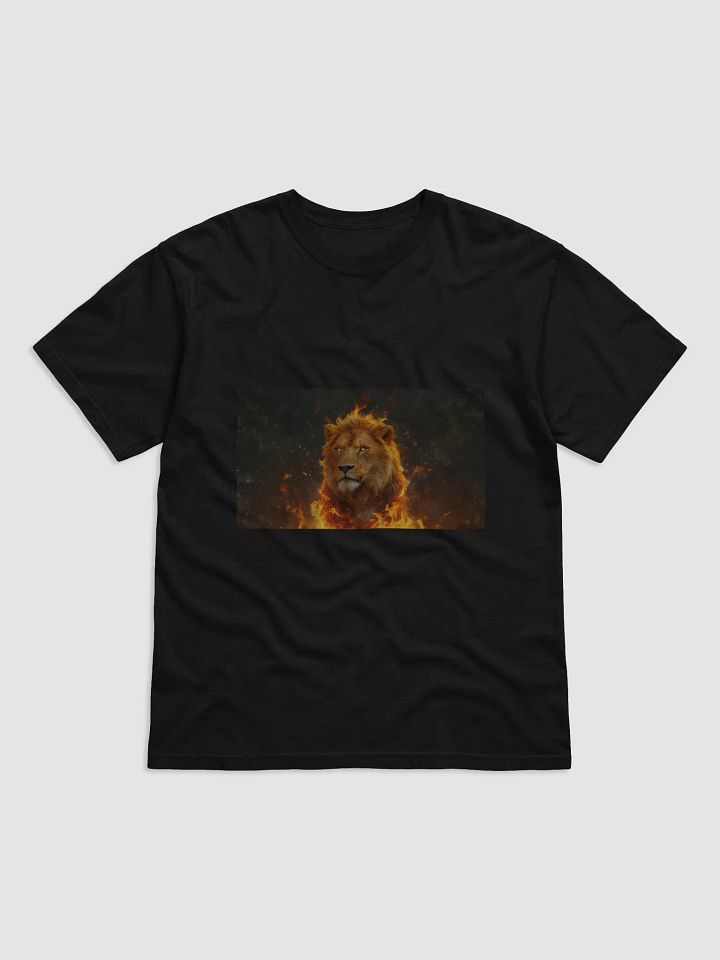 Majestic Lion Fire Artwork T-Shirt product image (2)