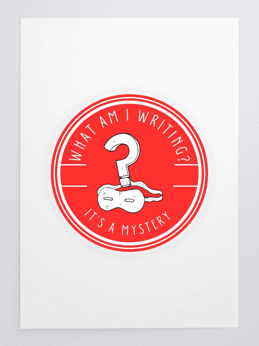 What am I Writing? Its a Mystery Sticker product image (3)