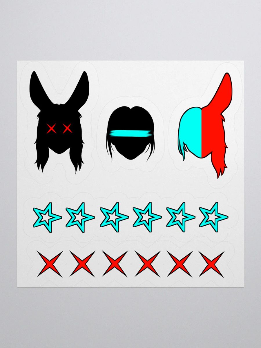The Villain Sticker Sheet product image (1)