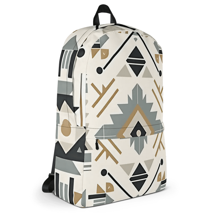 Southwestern Tribal Geometric Backpack product image (11)