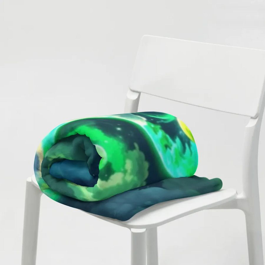 Cosmic Yin-Yang Dream Throw Blanket product image (9)