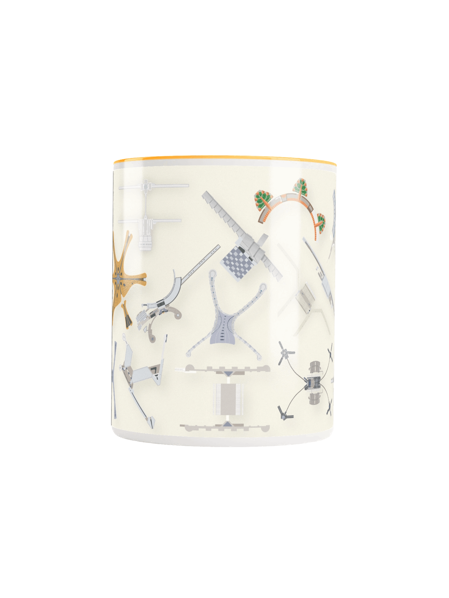 Airport Terminals - Mug Beige/Orange product image (5)