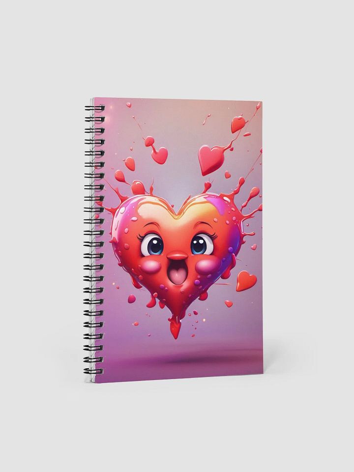 Cute Heart Notebook product image (1)