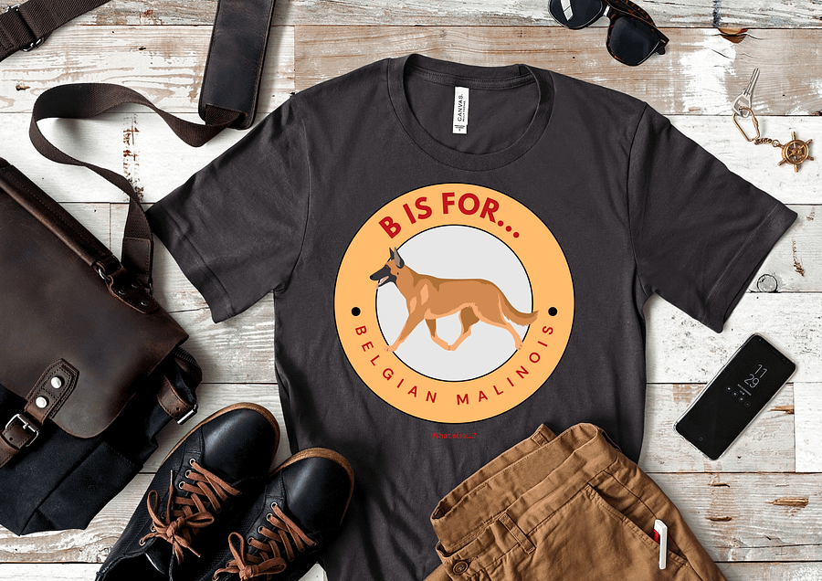 Belgian Malinois Badge Tee product image (13)