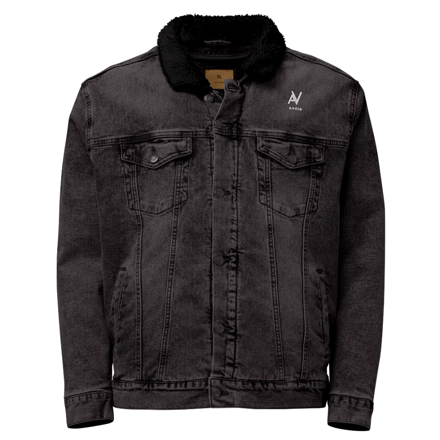 AVOID Sherpa-Lined Denim Jacket product image (1)
