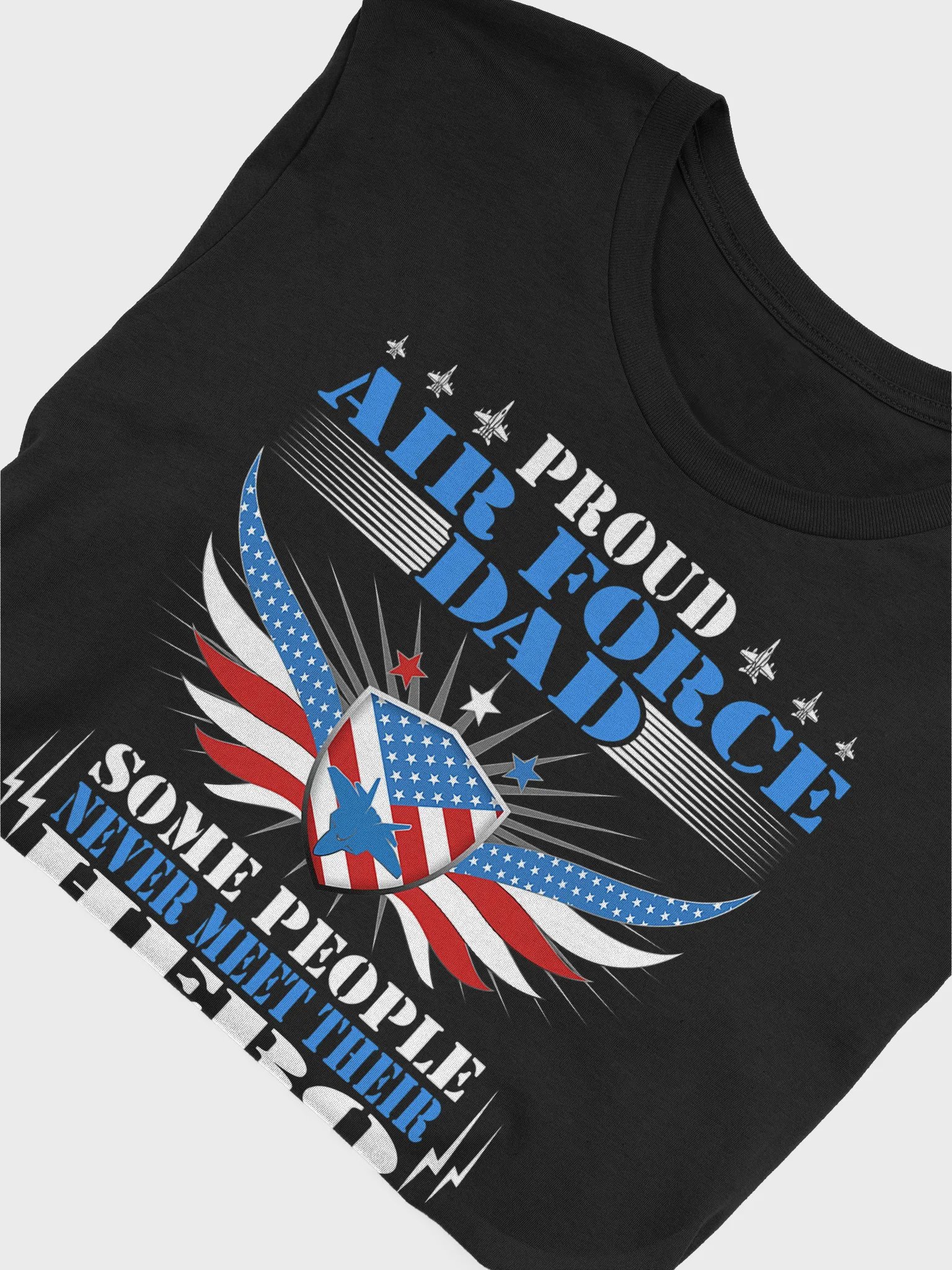 Proud Air Force Dad - Adult T-Shirt product image (5)