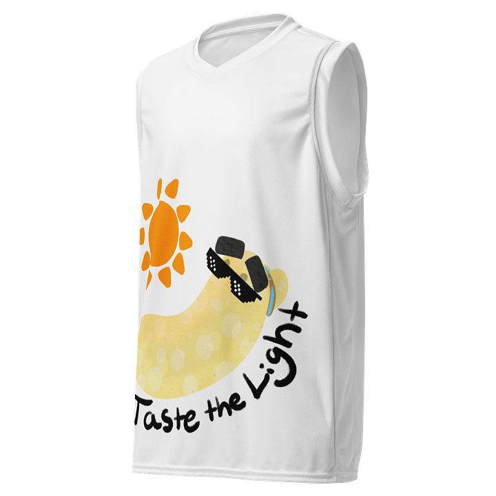 Taste the Light Recycled Unisex Sports Jersey product image (1)