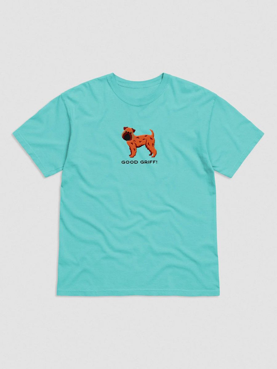 Good Griff T-Shirt(Embroidered) of a Brussels Griffon(Red) product image (4)