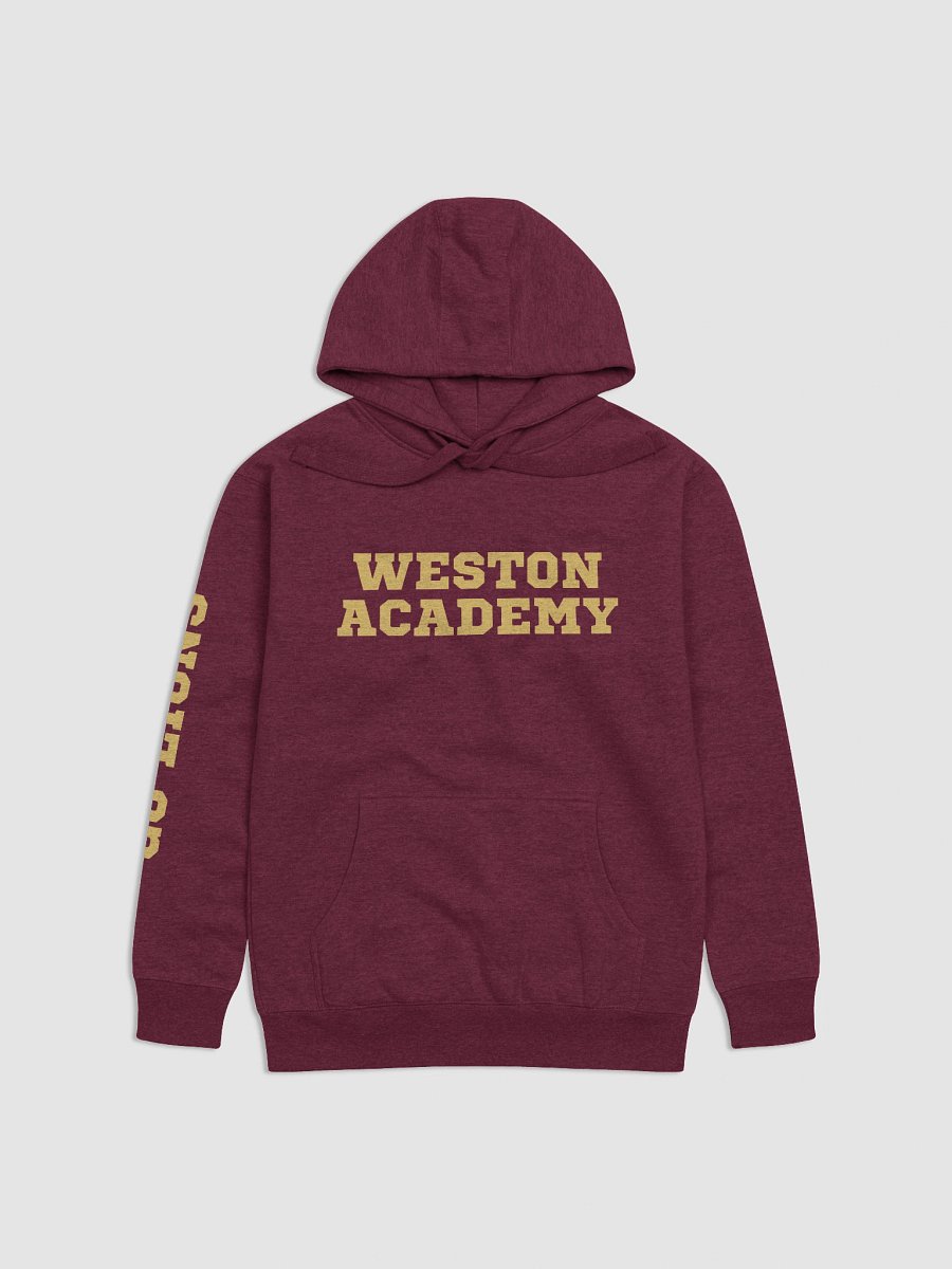 Weston Academy Hoodie (Cotton Heritage Unisex Premium Hoodie) product image (1)