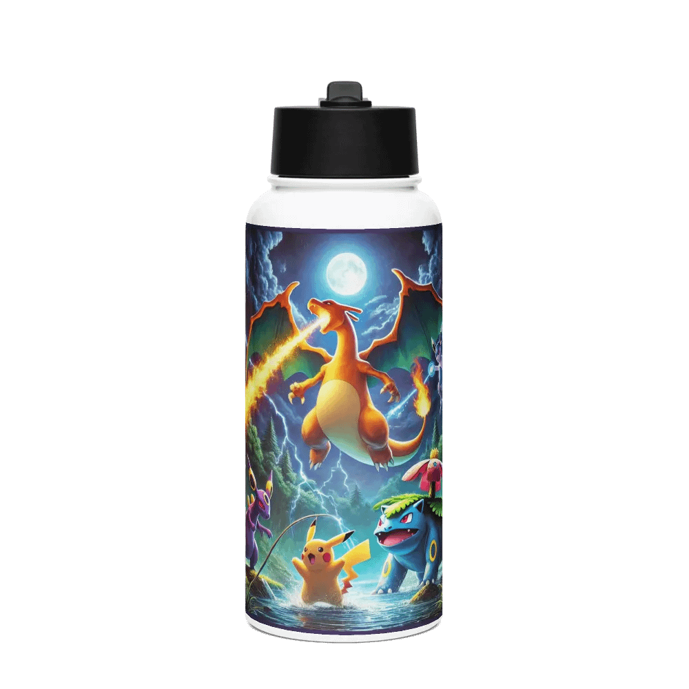 Pokémon Night Adventure Stainless Steel Water Bottle product image (1)