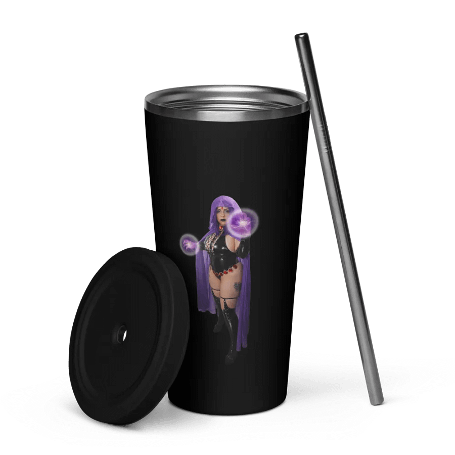 Raven Insulated Tumbler w/ Straw product image (7)