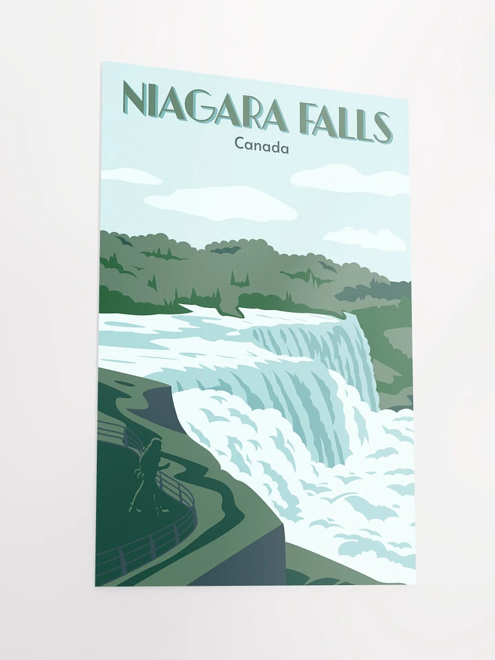 Niagara Falls Wonder - Illustrated Poster product image (5)