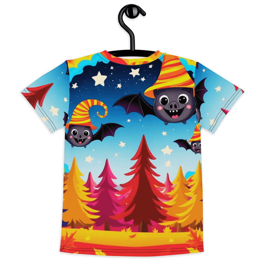 Rainbow Bat Magic Kids T Shirt product image (7)