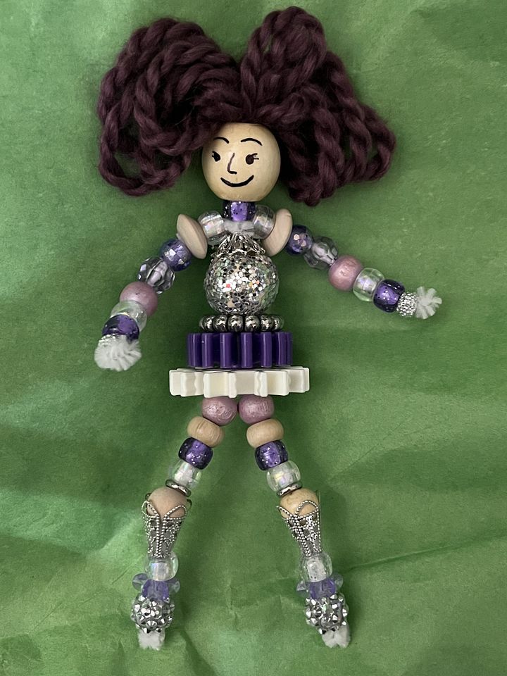 Lavender Snowtopia Glitter Ornament product image (1)