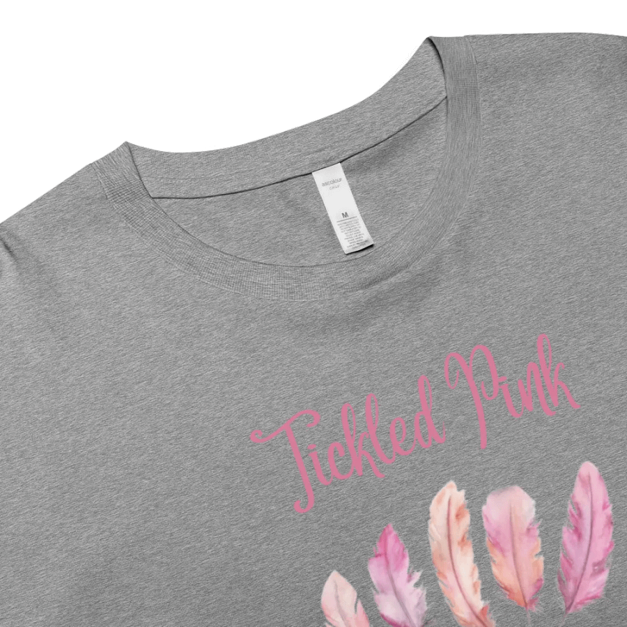 Tickled Pink Feathers Crop Top product image (65)