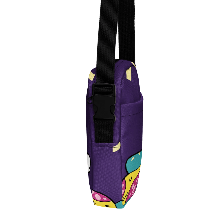 Cheesy Delight All-Over Print Crossbody Bag product image (4)