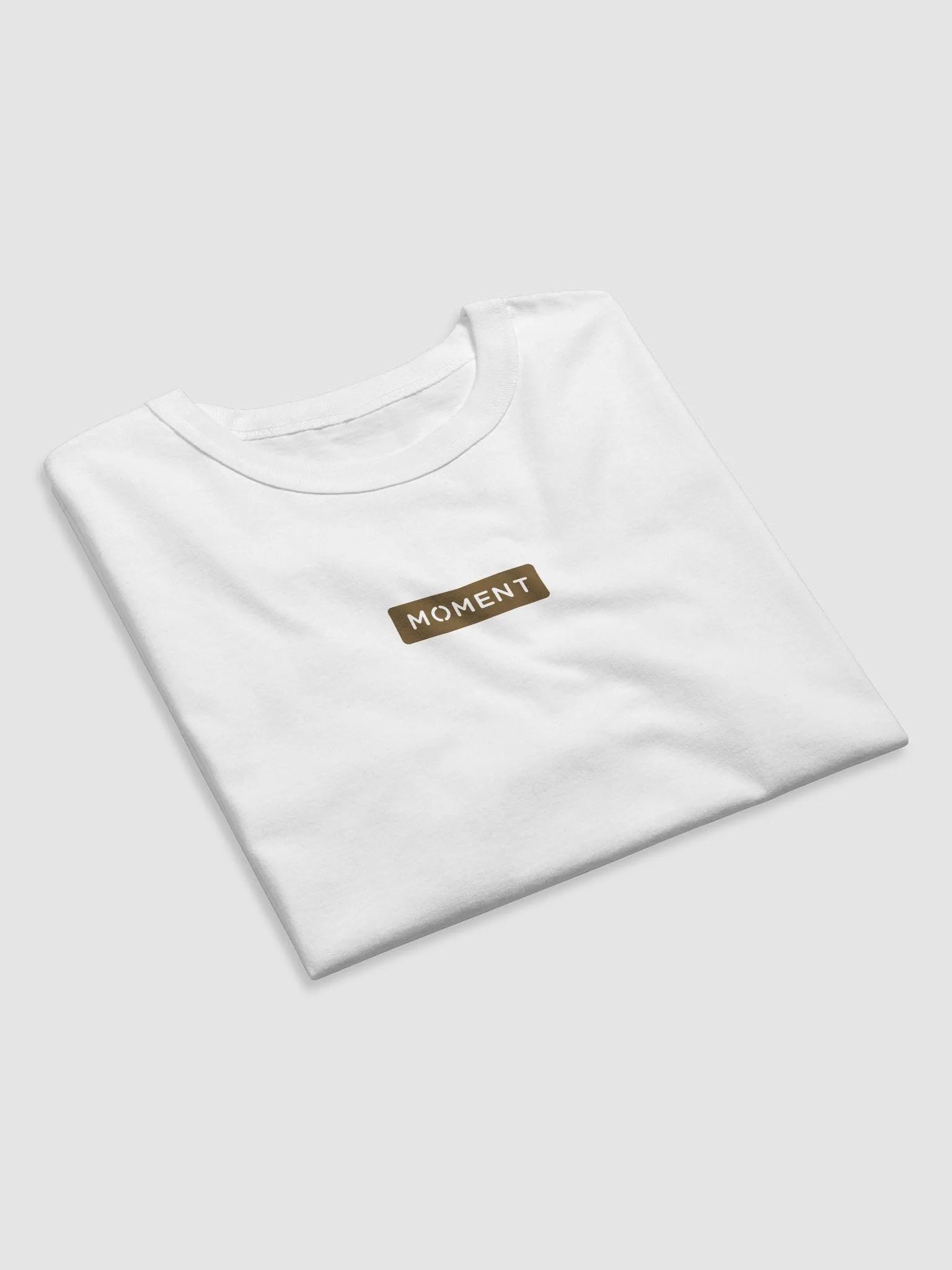 Moment Logo White Tee product image (4)