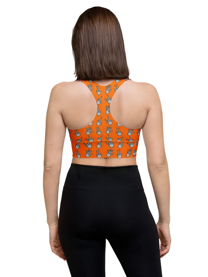Bone Zone pattern sports bra product image (2)