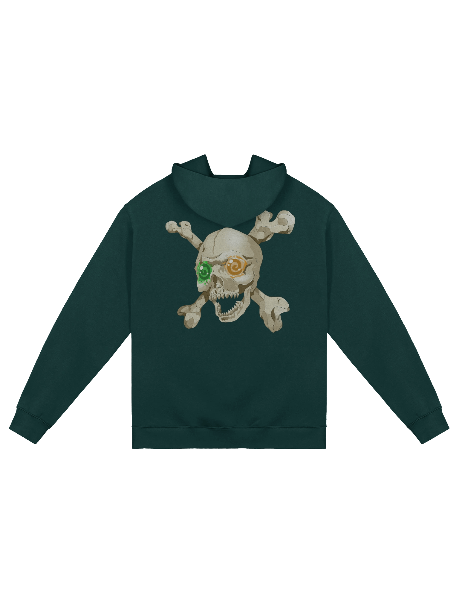 GravitAria Realism Skull Hoodie (No border) product image (6)