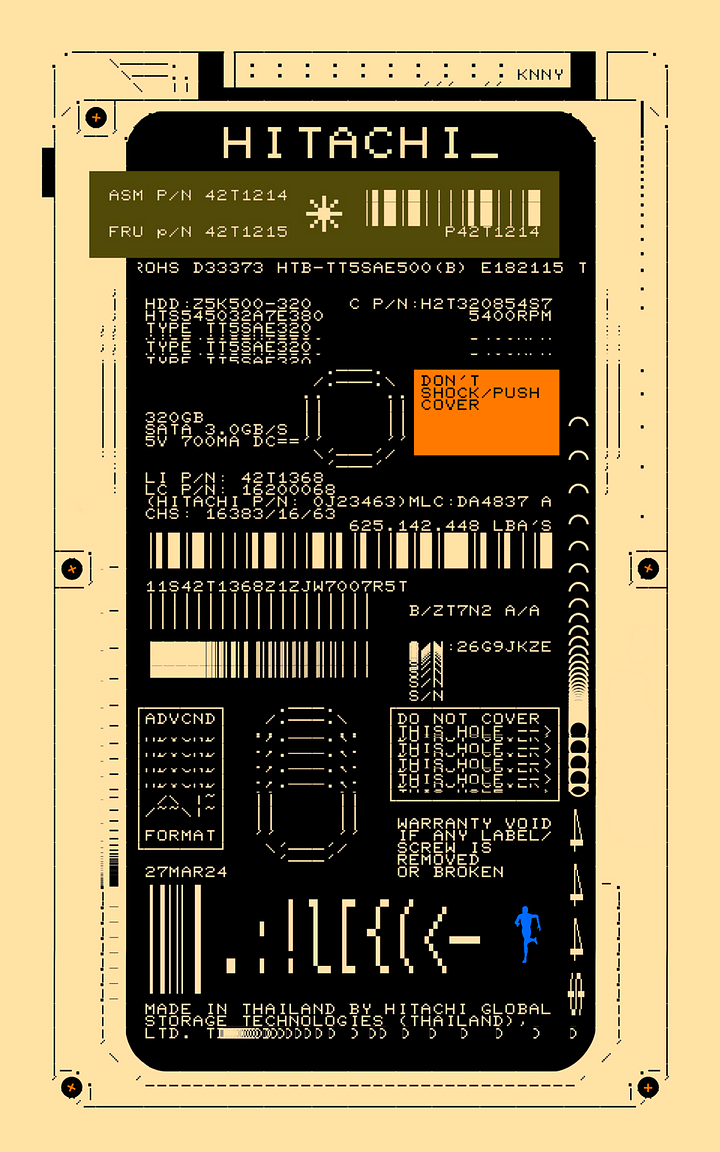 Hitachi 320GB HDD product image (1)