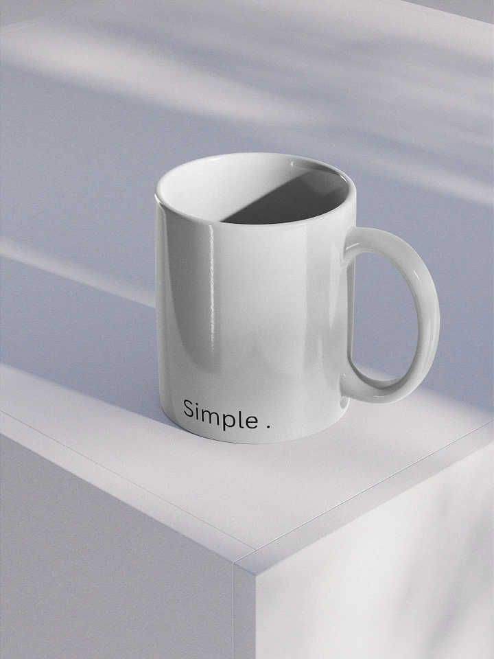 Simple. Mug product image (1)