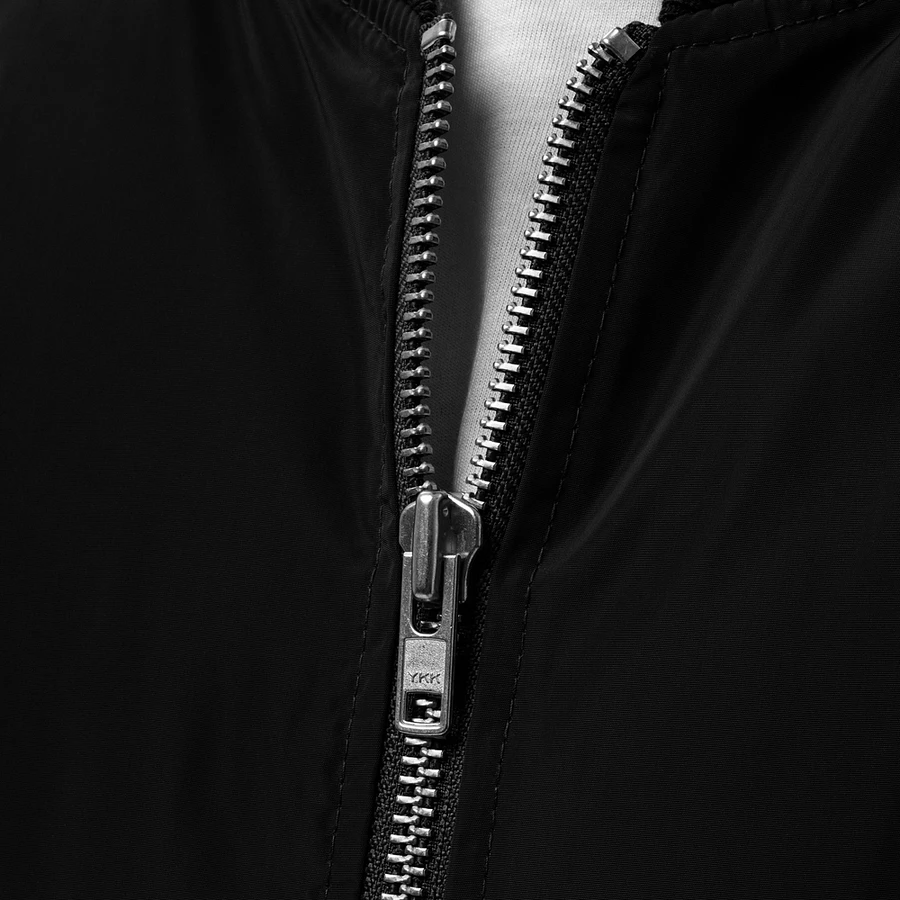 Minimalist Unisex Monochrome Bomber Jacket product image (7)