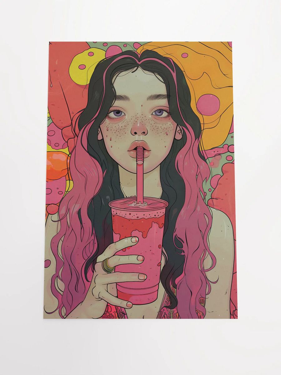 Smoothie Groove - Pop Art Poster product image (1)