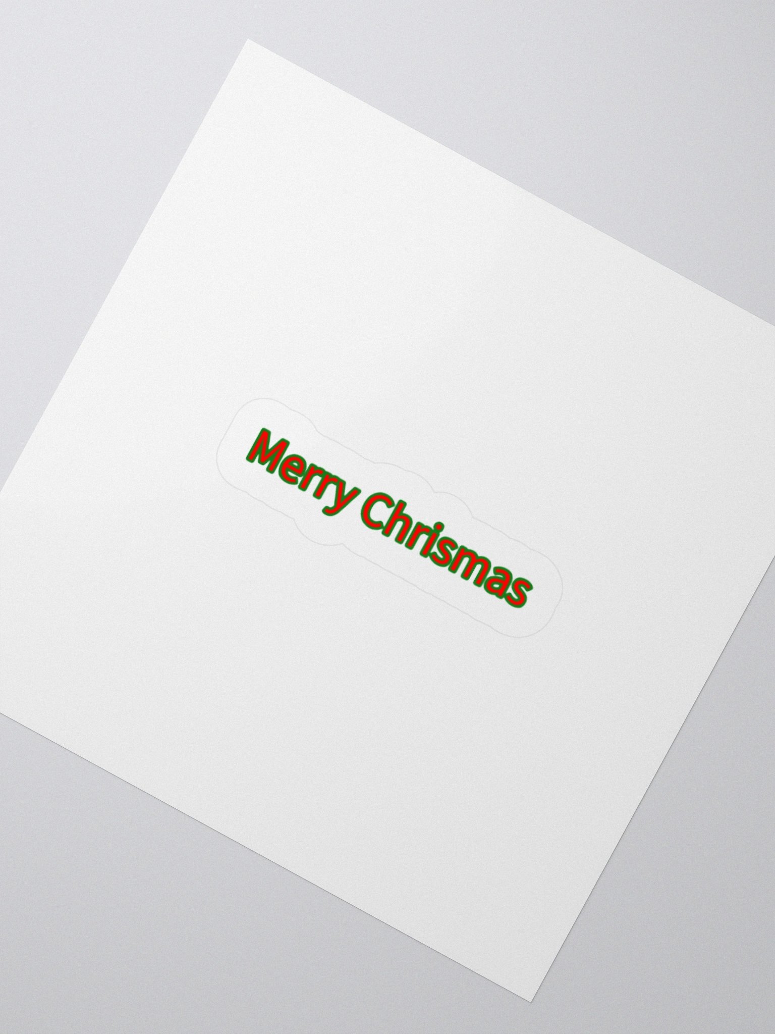 Merry Christmas Sticker product image (2)