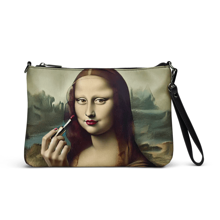 Modern Mona Lisa Lips Crossbody Bag product image (1)