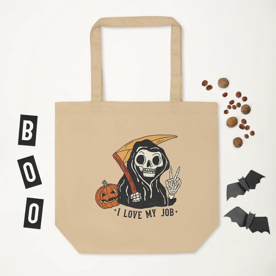 Grim Reaper Halloween Eco Tote product image (11)