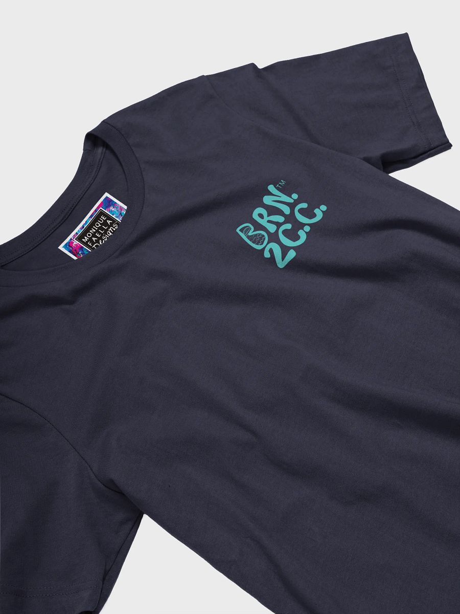 Women's | BOURNE to Cape Cod™ | Supersoft T-Shirt by Bella+Canvas | Deep Sky Blue Logo on Jewel Tone Colors product image (22)