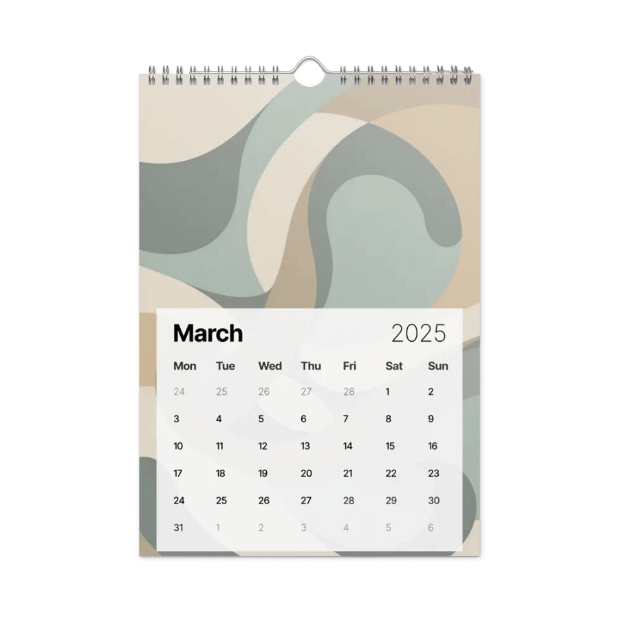 ART ABSTRACT CALENDAR WALL product image (9)