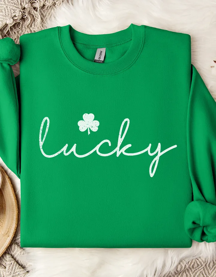 Lucky St Patrick Day Sweatshirt product image (1)