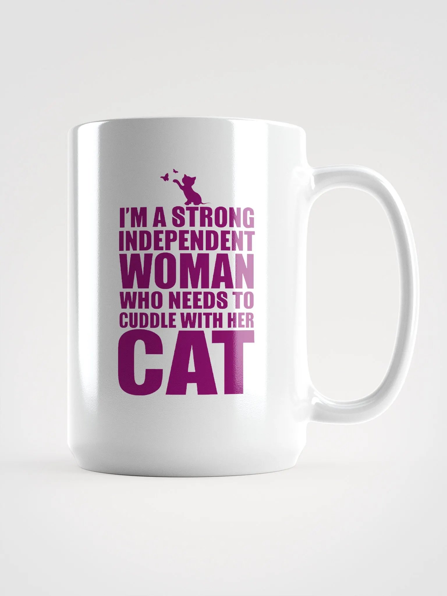 Cuddle cat - mug product image (1)