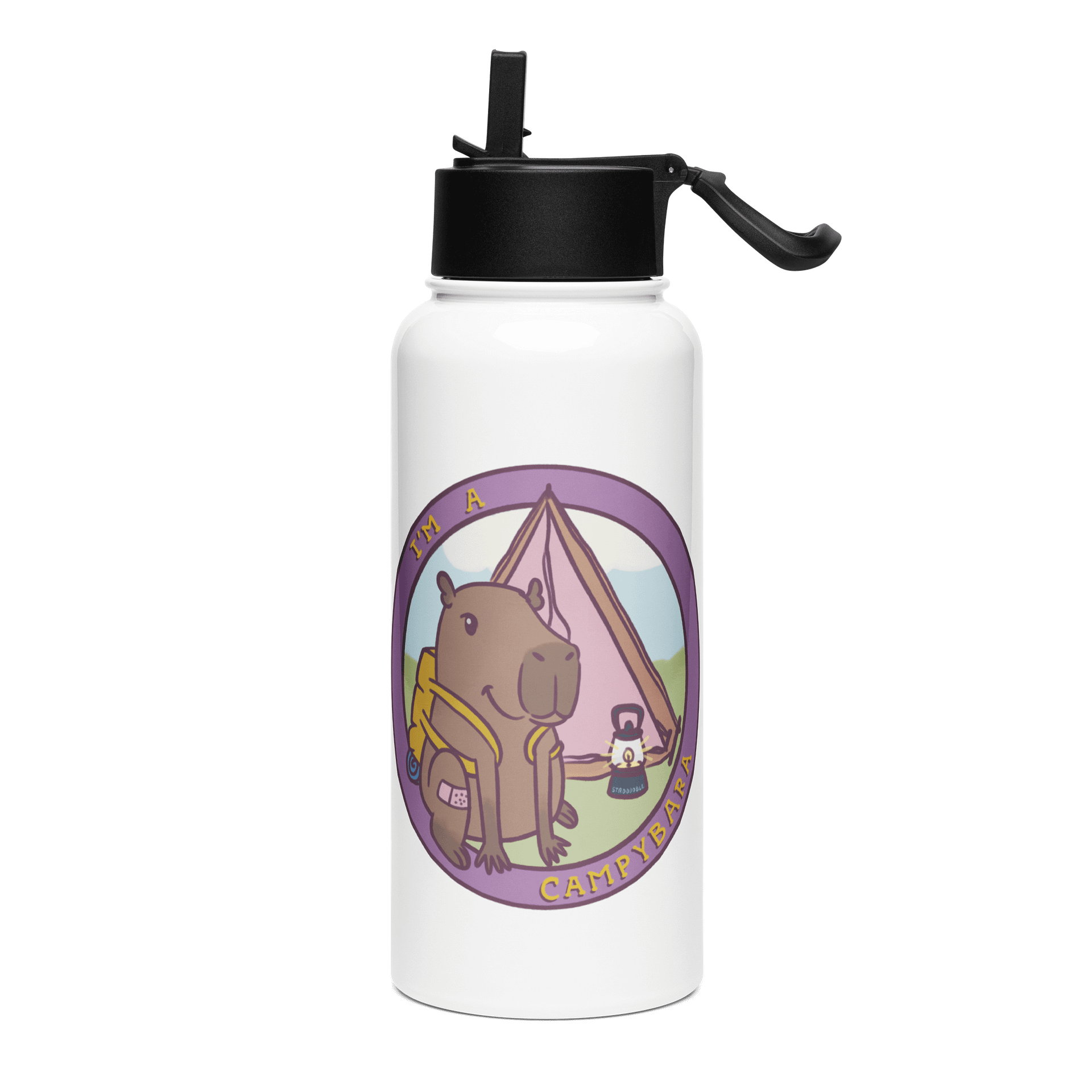 travel bottle : campybara logo product image (3)