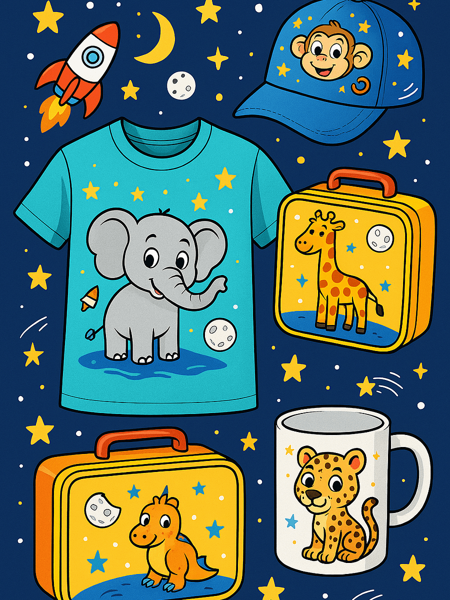80+ Jungle Animals Vector Graphics Instant Download product image (2)