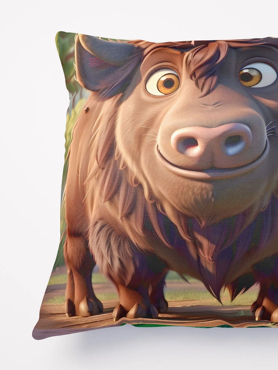 Endangered Species - Mexico - Bison All-Over Print Pillow product image (3)