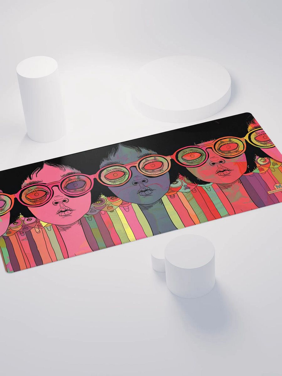 Hypnotic Vision: Pop Art Gaming Pad product image (4)