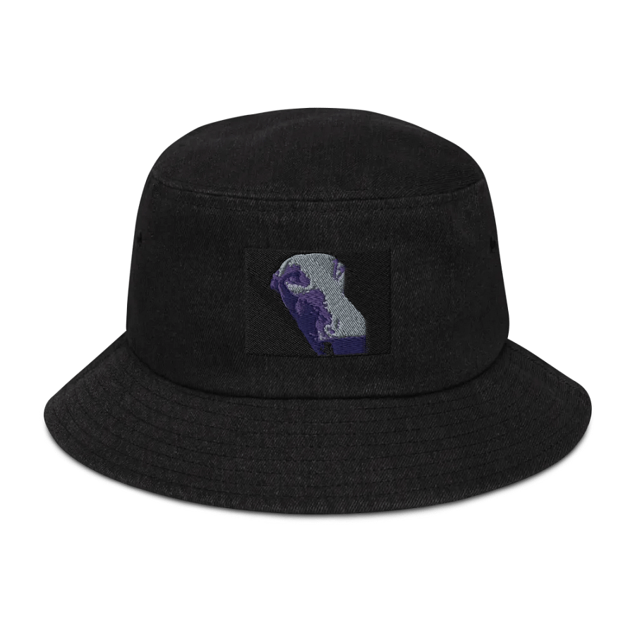 Malinois Tina Serene Pup Denim Bucket Hat product image (1)
