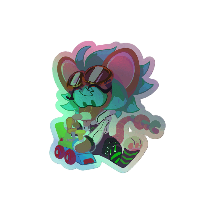 Holo Fladarne Tinkering Sticker product image (2)