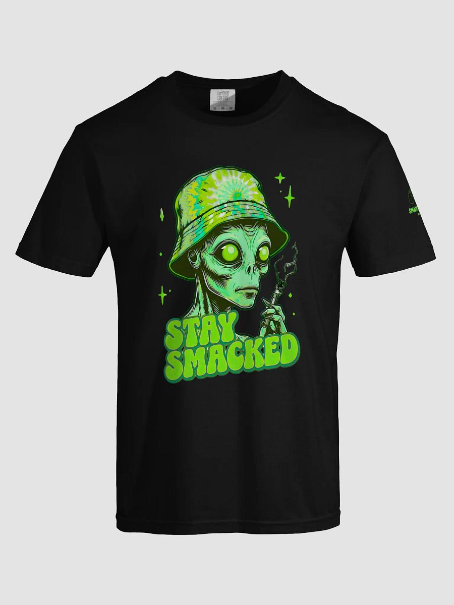 Stay Smacked Alien Bucket Hat T-Shirt - Trippy Summer Vibes Tee product image (22)