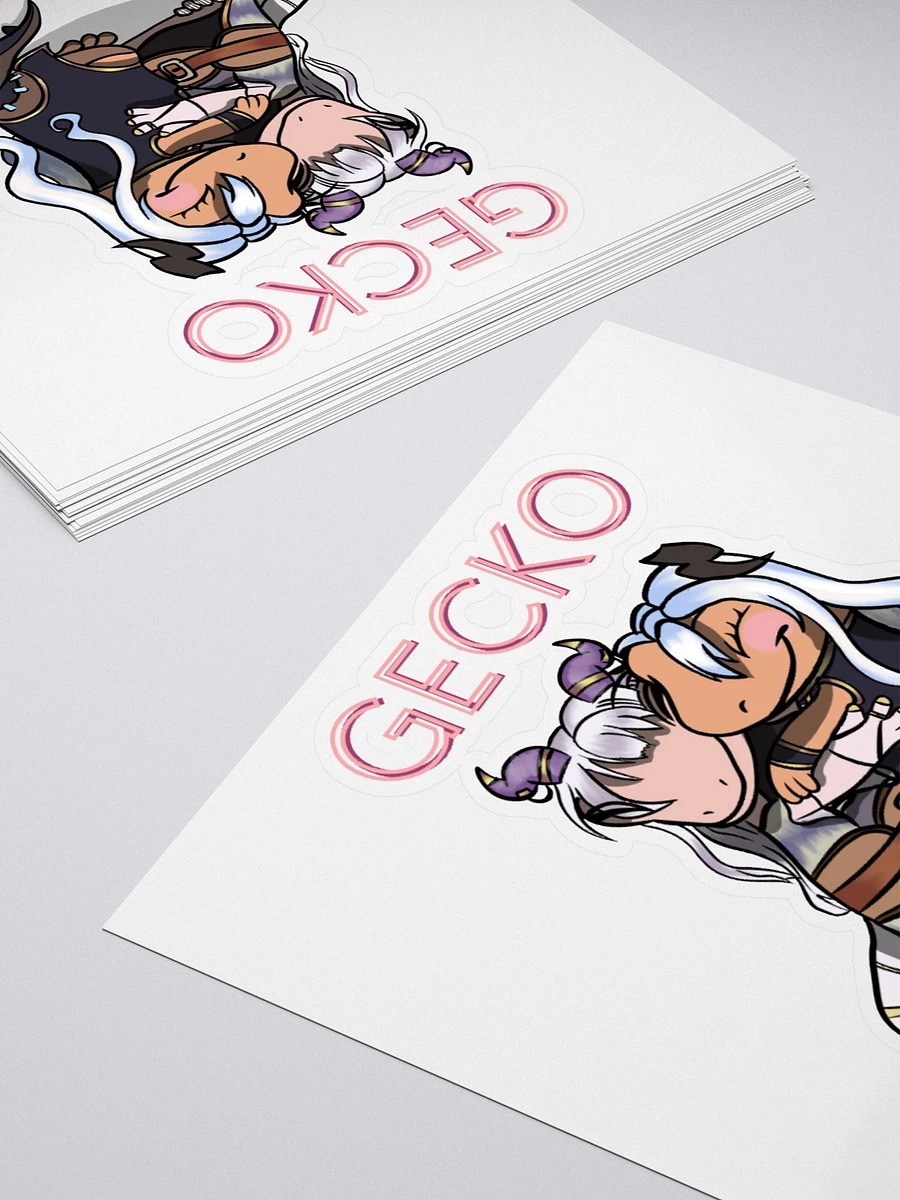Gecko Girlies Kiss Cut Sticker! product image (11)